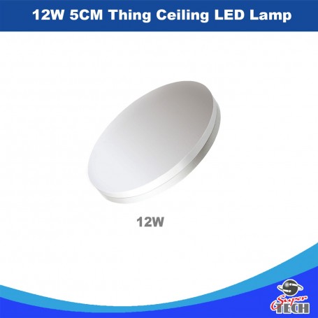 12W-16W 5cm Thin LED Ceiling Lamp 6000K, AC110-240 V