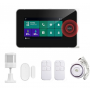 Tuya Dual Network Smart Home Security Burglar Alarm System PIR Detector Remote Control Door Sensor