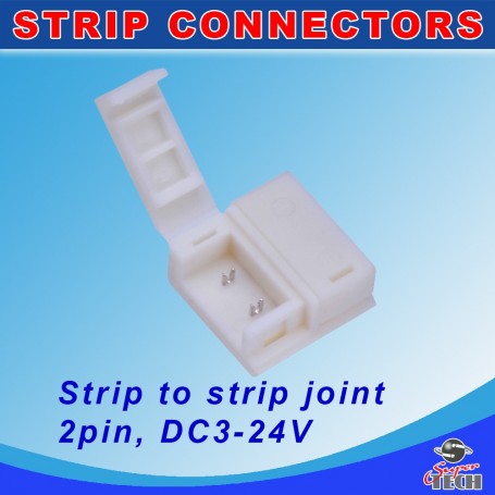 10mm 2pins LED strip to strip joint connector for IP54 IP65