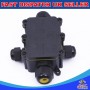 4 Way IP68 Outdoor Waterproof Junction Box Black 24A 450VAC T60 Enclosure Case Box Shell
