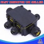 5 Way IP68 Outdoor Waterproof Junction Box Black 24A 450VAC T60 Enclosure Case Box Shell