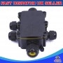 5 Way IP68 Outdoor Waterproof Junction Box Black 24A 450VAC T60 Enclosure Case Box Shell