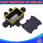 5 Way IP68 Outdoor Waterproof Junction Box Black 24A 450VAC T60 Enclosure Case Box Shell