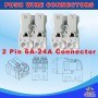 Quick Release PUSH WIRE CONNECTOR 2 WAYS