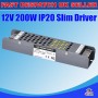 200W Power Supply Adapter IP20 for LED Strip 12V 16.7A DC Transformer