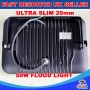 50W Ultra Slim 20mm Led Flood, Spot light Waterproof Aluminum Cool white Garden/Garage