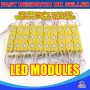 20 x 3 LED Red 5730 SMD Injection Module With Lense  IP65 LED Strip Light
