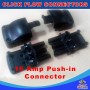 10 x Click Fast Flow 3 Pin Push In Connector Pull Apart 16 Amp 3 Pole Flow