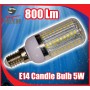 4W E14/SES Candle Filament LED Light Bulbs Warm White 2700K CLEAR