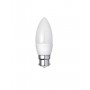 5W B22 LED Candle Bulb 6000K AC85-265V, PBT + Aluminum