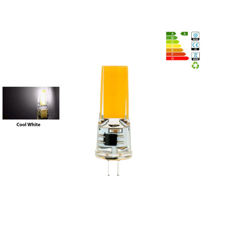 5W G4 COB LED Bulbs Capsule Light Lamps AC/DC 12V