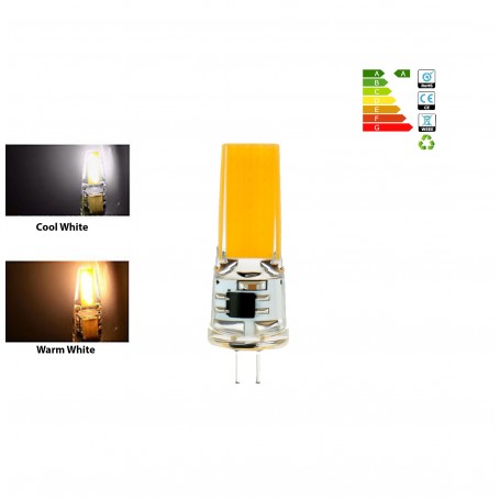 5W G4 COB LED Bulbs Capsule Light Lamps AC/DC 12V