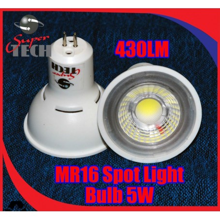 220V-240V 5W MR16 COB Genesis(Taiwan) chip spot light, 80 Ra