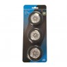 3 x Led Puck Light 0.3W each 4.5V 60 Angle 36LM 6pcs