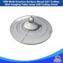 18W Multi function Surface Mount E27 Ceiling Wall hanging Table lamp radar LED Ceiling Panel 6000K