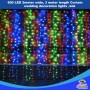 600 LED RGB 2x3 meter Curtain wedding decoration lights