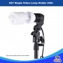 E27 Single Video Lamp Holder 240v
