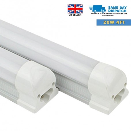 20W T8 1200mm LED Tube Light Integrated, All in One with fittings