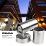 2x Stainless Steel Up Down GU10 IP44 Double Outdoor LED Lamp Wall Lights