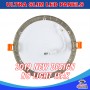 6W Silver Round LED Recessed Ceiling Panel Cool White