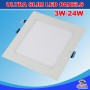 24W LED Recessed Square Ceiling Flat Panel Down Light Cool White With Driver