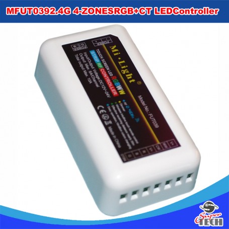 copy of Mi-light FUT092 2.4G RGBWW 4-zone Group Control RF RGB+CCT Remote Controller