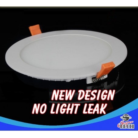 6W Round LED Recessed Ceiling Panel Cool WhiteSlim120mm/110mm 450lm