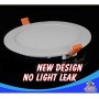 6W Round LED Recessed Ceiling Panel Cool WhiteSlim120mm/110mm 450lm