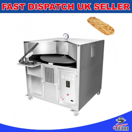 Gas Rotary Pita Automatic Baking Chapati Roti Tortilla Making Oven Machine
