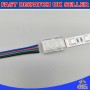 10 x Strip to Wire 4 Pin RGB Strip Light Connector 10mm PCB width Solderless