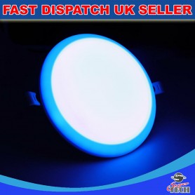 2 Color Rimless LED Light Framless Ceiling LED Panel Light Recessed Cool White