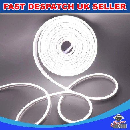5M 12V SMD2835 6x12mm Silicon LED Flexible Neon Light Strip