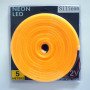 5M 12V SMD2835 6x12mm Silicon LED Flexible Neon Light Strip with 5A Power Supply