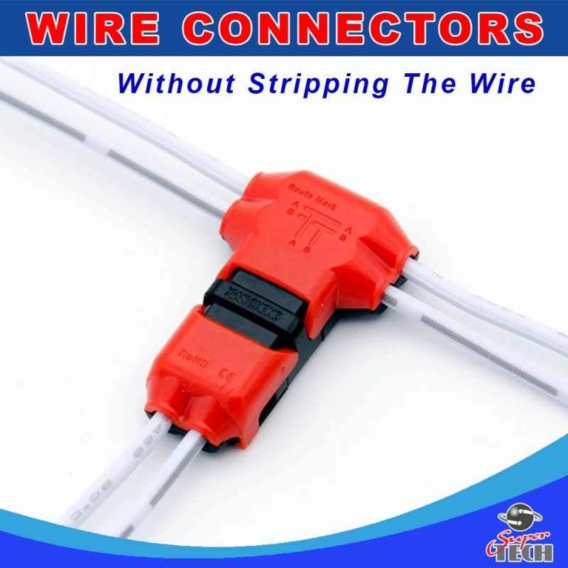 T type 2 pin non peeled wire joint, A New Way of Making wire connection ...