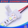 10mm 2 pins strip to strip with 15cm wire IP20 snap led strip connector
