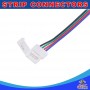 10mm 4pins RGB strip to power IP20 snap led strip connector