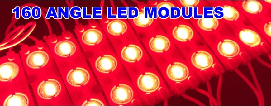 LED Modules With Lense 160 Angle