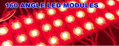 LED Modules With Lense 160 Angle