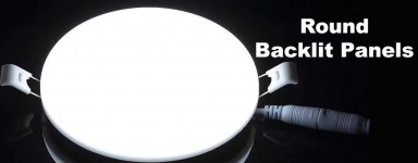 Round LED Back Lite Ceiling Panel