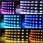 4 x RGB Led Under Car Tube Strip Light Under glow body Music Remote Control