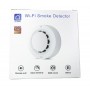 Wifi Smart Smoke Detector Fire Alarm Sensor System Tuya Smart Life Wireless