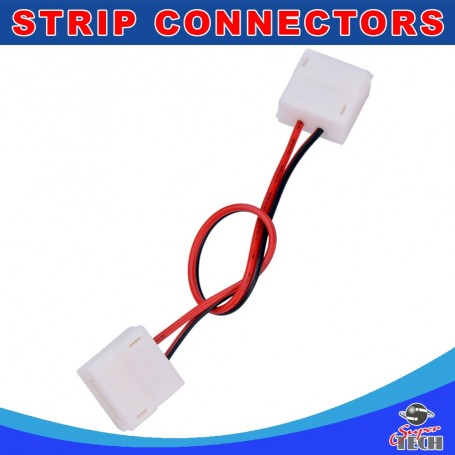 10mm 2pin LED strip to strip connector with 15cm cable for IP54/IP65